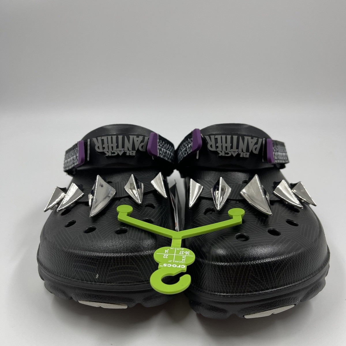 Crocs X Black Panther Wakanda Forever Clogs W10 M8 Marvel  display picture 2