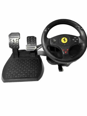 Thrustmaster Ferrari GT PC/PS3 3 In 1 Racing Wheel And Pedals  Not Tested 