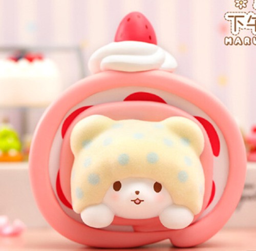 52TOYS Sanrio Marumofubiyori Tea Time Dessert Series Blind Box Confirmed Figure - Bild 11 von 29