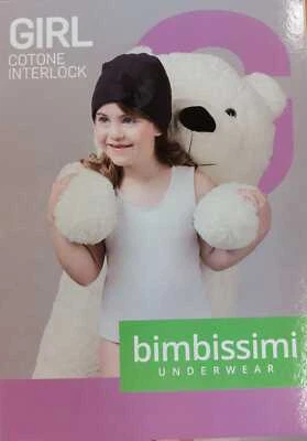 NOTTINGHAM 3 Canottiere bimba 100% CALDO COTONE VL311 Bimbissimi