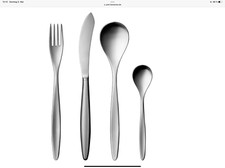 BESTECK: CARL POTT - POTT 42 - 30 tlg. Besteckset - Edelstahl matt, NP: €1.900,-