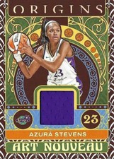 2023 WNBA PANINI ORIGINS * AZURA STEVENS ART NOUVEAU JERSEY RELIC #AN-AST SPARKS