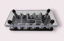 6 Spot ANL Fuse Holder - Heavy Duty HDPE Car Fuse Block L3 Audio - USA MADE -