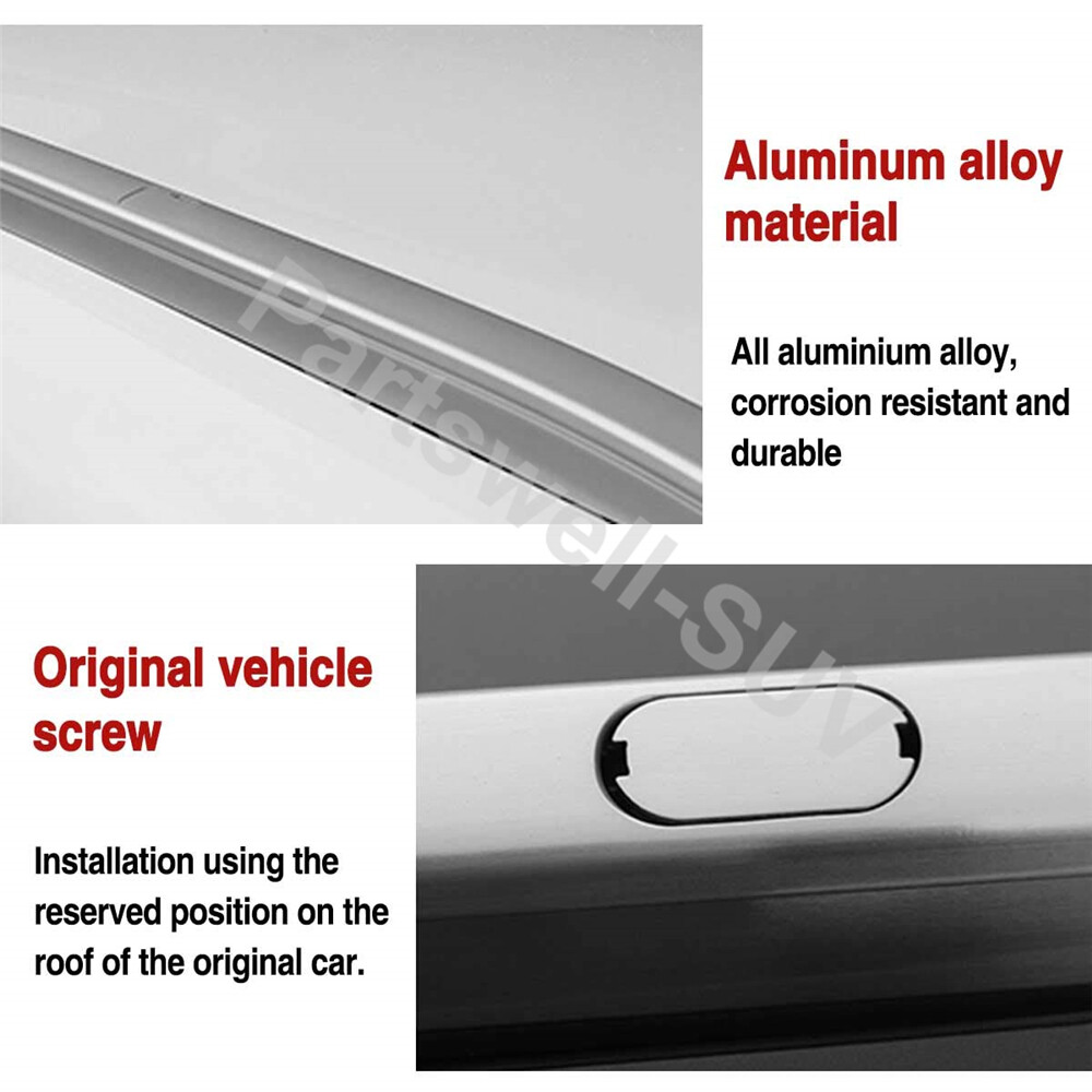 2pcs Fit for Honda HRV HRV Vezel 201621 roof rails Roof Rack Side Rail Bars eBay