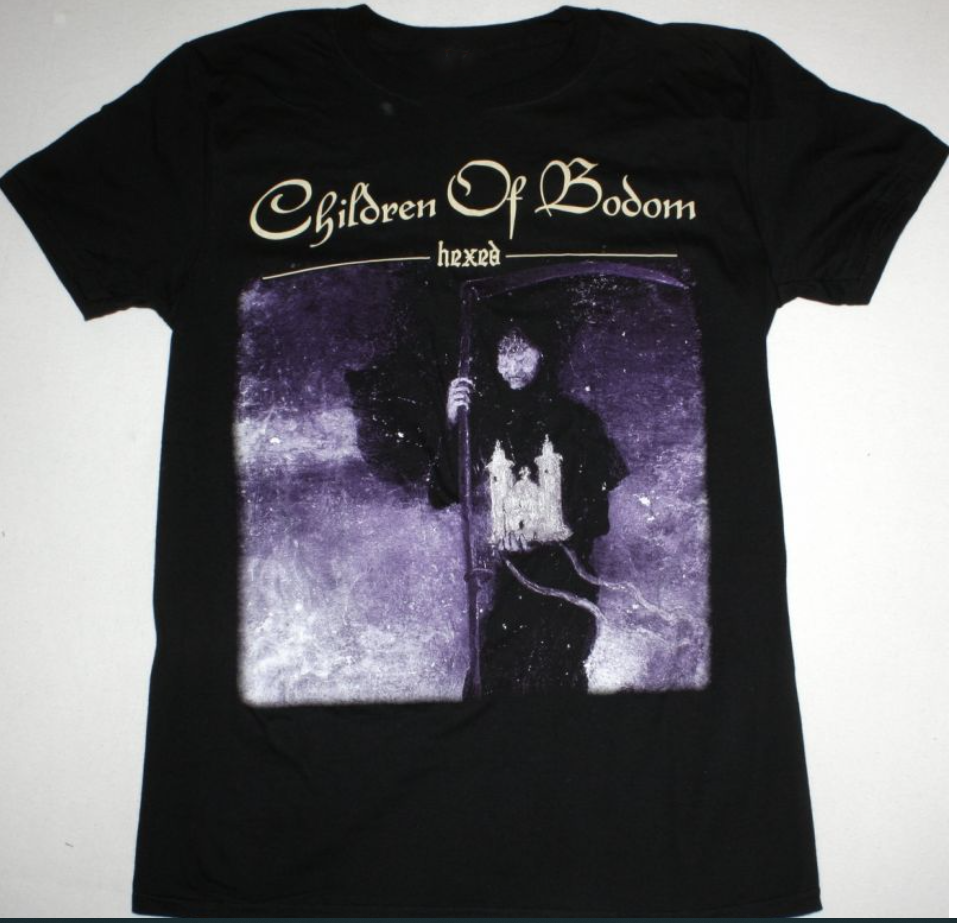 CHILDREN OF BODOM HEXED NEW BLACK T-SHIRT