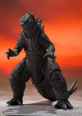S.H.MonsterArts GODZILLA Figure from Movie GODZILLA VS. KONG 2021