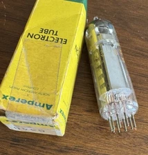 Amperex Holland 8348 Double Tetrode Electron Tube NOS