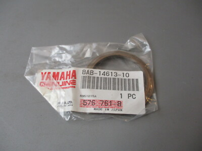 NOS Yamaha OEM Exhaust Pipe Gasket VX500 VX600 VT500 VT600 8AB-14613-10