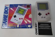 Nintendo Game Boy Basic Set w/ Box - USED - Tested DMG-01 See Description
