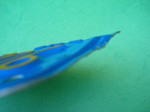 Blue & Yellow California Motorcycle License Plate DMV Clear 27A2706 - Picture 8 of 10