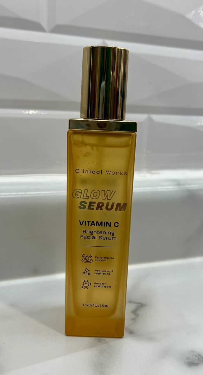 Clinical Works~Vitamin C GLOW Brightening Facial Serum 120ml | eBay