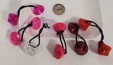 diamond hair ball ELASTIC tie girl Ball Ponytail Holder Knocker ball Scrunch
