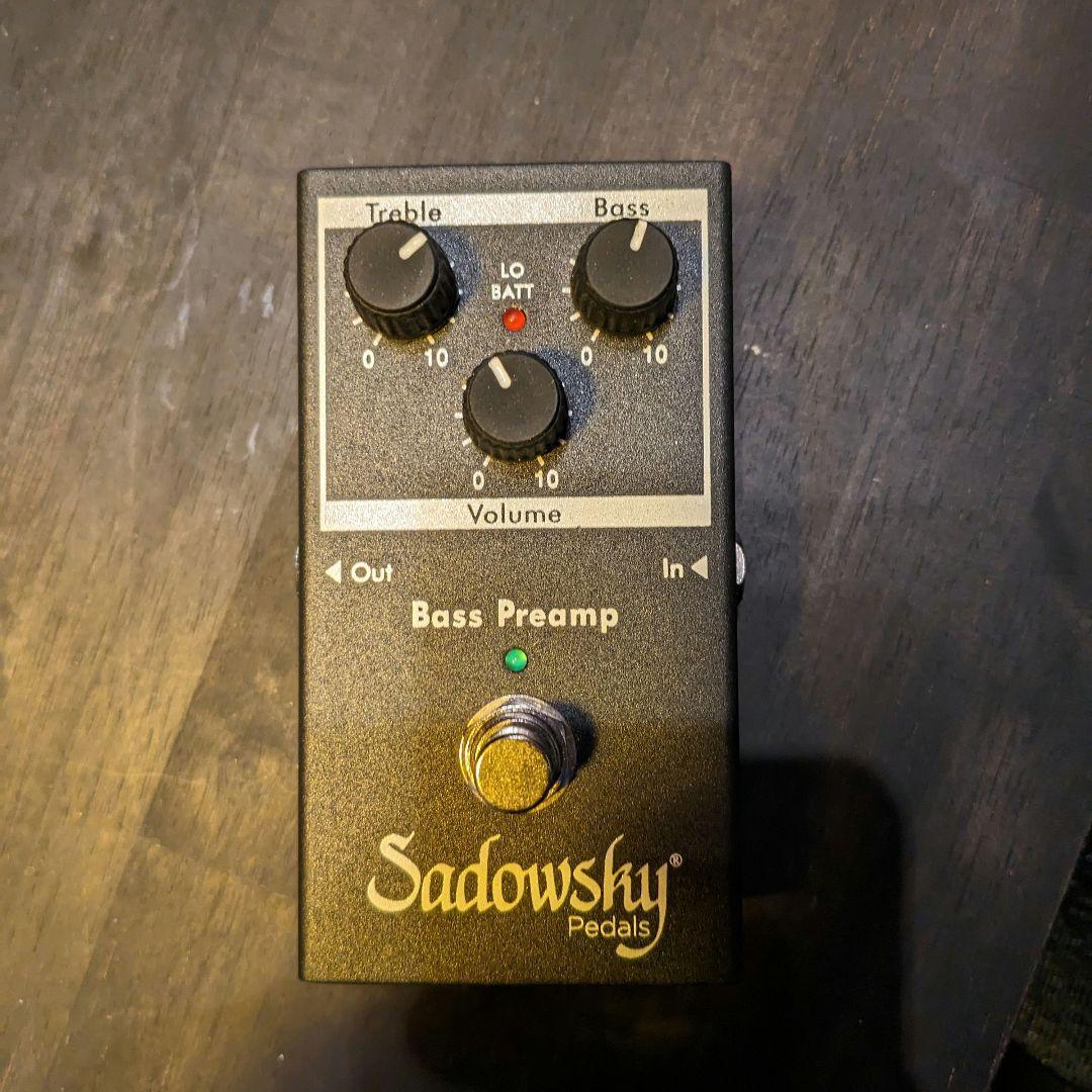 Sadowsky Bass Preamp eBay