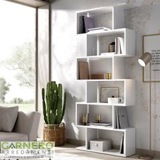 Libreria SQUARE design scaffale mensola moderna bianco mobile libri ripiani