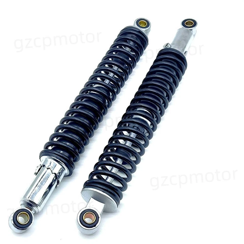 Amortiguador trasero motor 400 mm 15,74"" negro para Honda XL100 XL125 XL185 EE. UU. Foto 3 de 4