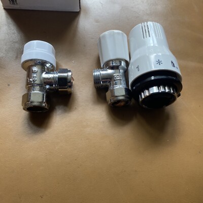 Mülleimer 15mm WINKEL THERMOSTAT HEIZKÖRPERVENTIL siehe Beschreibung