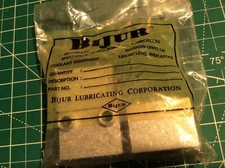 3 pc Bijur Lubrication Distribution Blocks B128 , Dual Tee Block 3-Way New(48)