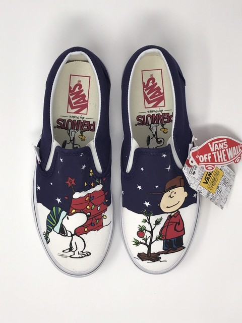 peanuts christmas shoes