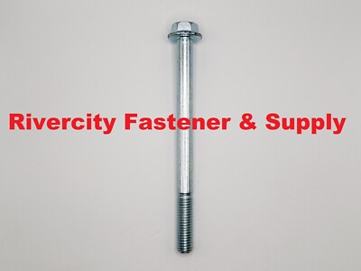 M10-1.5x130 Hex Head Flange Screws 10mm x 130mm Bolts M10x1.5 x 130 Grade 10.9 Z