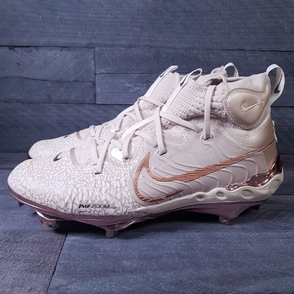 Rose gold baseball cleats sales