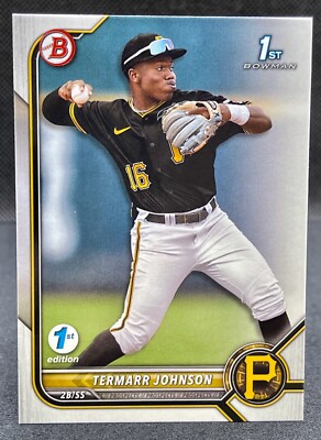 2022 Bowman Draft 1st Edition Termarr Johnson 1st Bowman #130