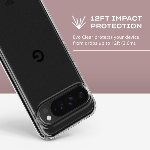 Tech21 EvoClear Case for Google Pixel 9 Pro XL Impact Drop Protection AntiYellow - Picture 5 of 7