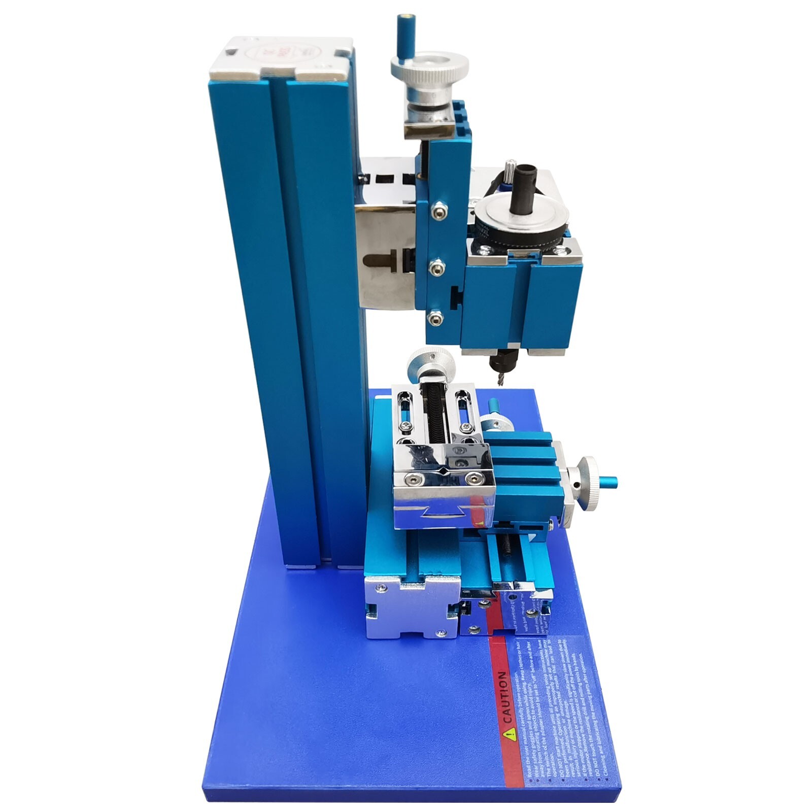 Micro Mill Turntable Mini Micro Milling and Drilling Machine Benchtop Metal Wood Lathe DIY ...