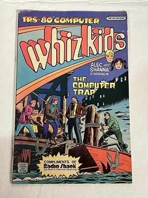 Whiz Kids ''The Computer Trap'' Radio Shack Comic Book 1984 - UNGRADED
