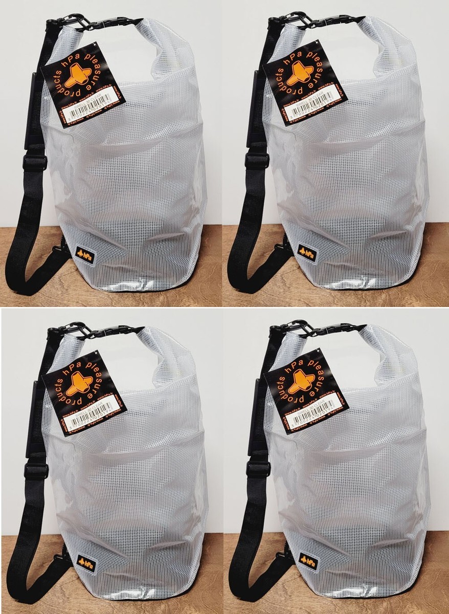 Waterproof Dry Bag HPA SWELL 30 Clear (LOT 4 Bags) 100% Dry Gear Roll Tube Sack