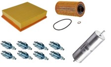 Kit de servicio para BMW E34 E31 5 8 Series 540i 840i filtro de combustible aire aceite bujías
