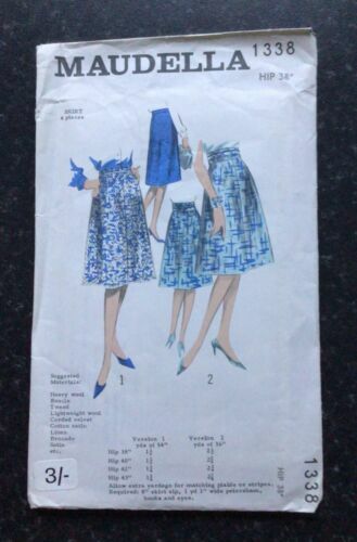 Patron de couture BLOUSE B34 (R666) vintage de 1942 par Du Barry 5431 - France