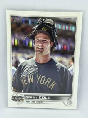 Gerrit Cole 2022 Topps Update MLB All-Star Game # ASG-46