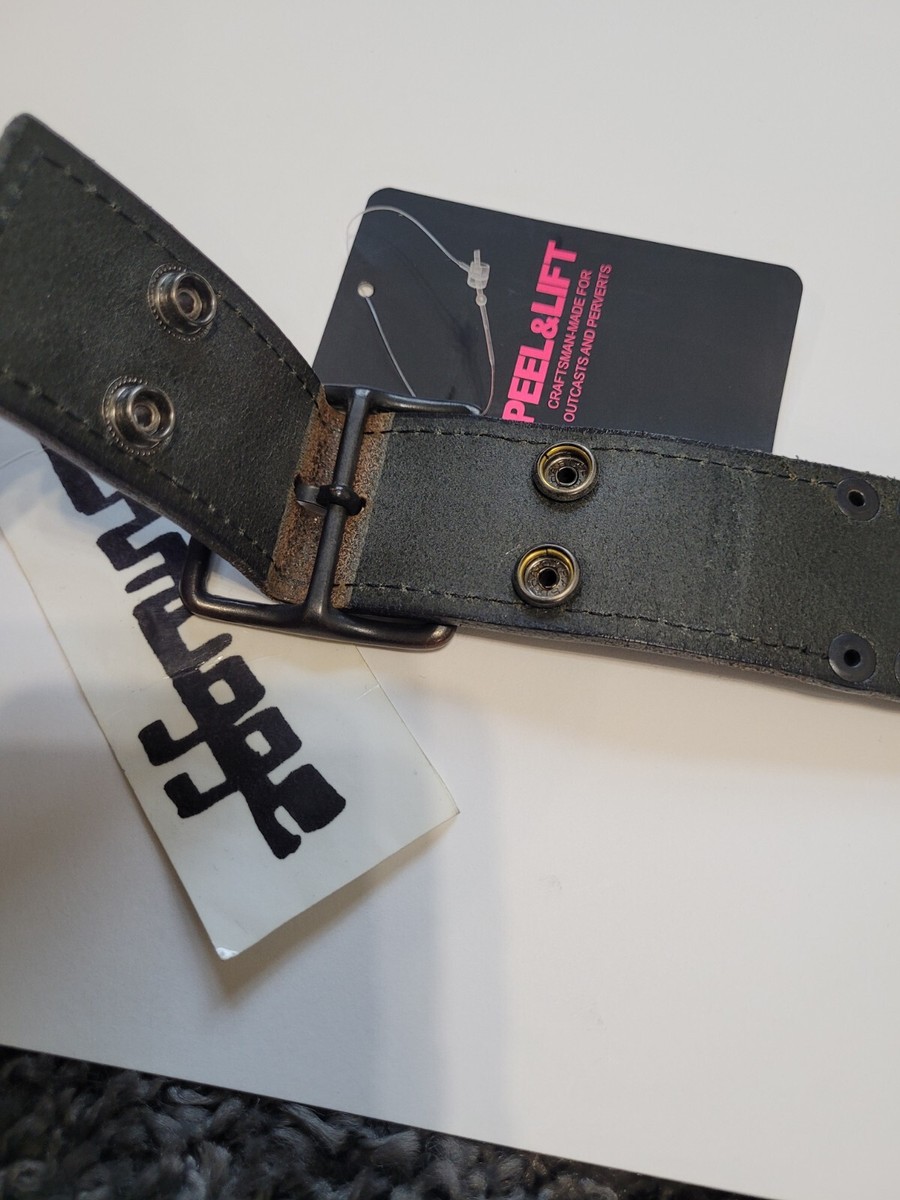 PEEL&LIFT BLACK INGOT STUDS BELT sz M | eBay PEEL&LIFT BLACK INGOT STUDS BELT sz M | eBay
