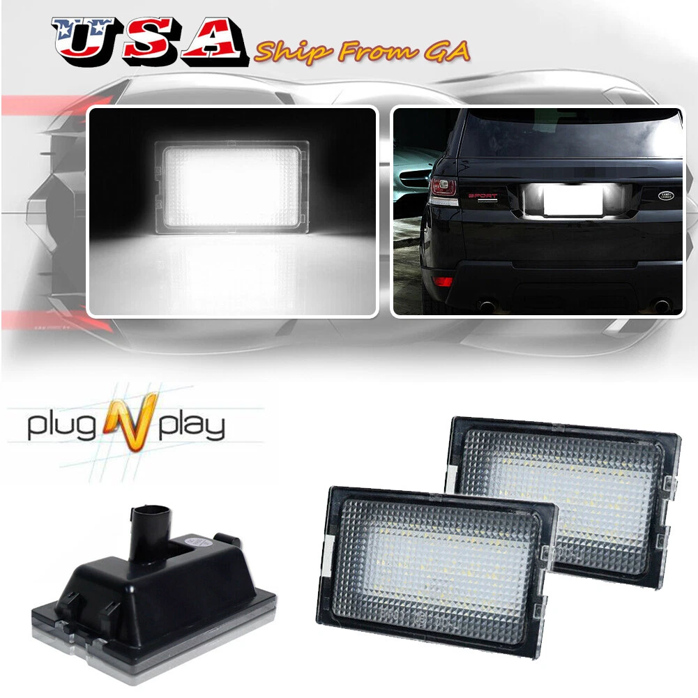 LED License Plate Lights Tag Light Lamp Assembly For 1421, 49 OFF