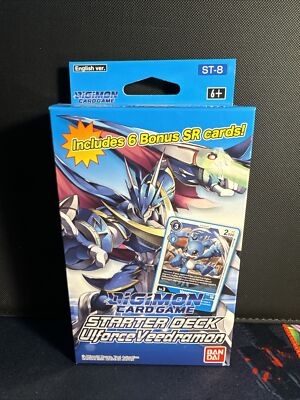 digimon card game starter deck ulforceveedramon st 8 ST8-10 08 Ulforce Veedramon This ready Digimon Card Game - ST-8: