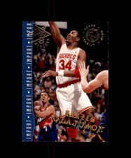 HAKEEM OLAJUWON HOUSTON ROCKETS TOPPS 1994-95 STADIUM CLUB TODAS LAS IMPORTACIONES #301