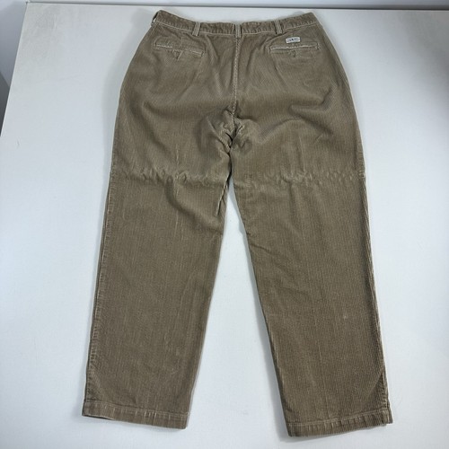 Vintage 90s Polo Ralph Lauren High Waisted Pleated Chino Wide Andrew Pant 38x30 - Bild 2 von 9