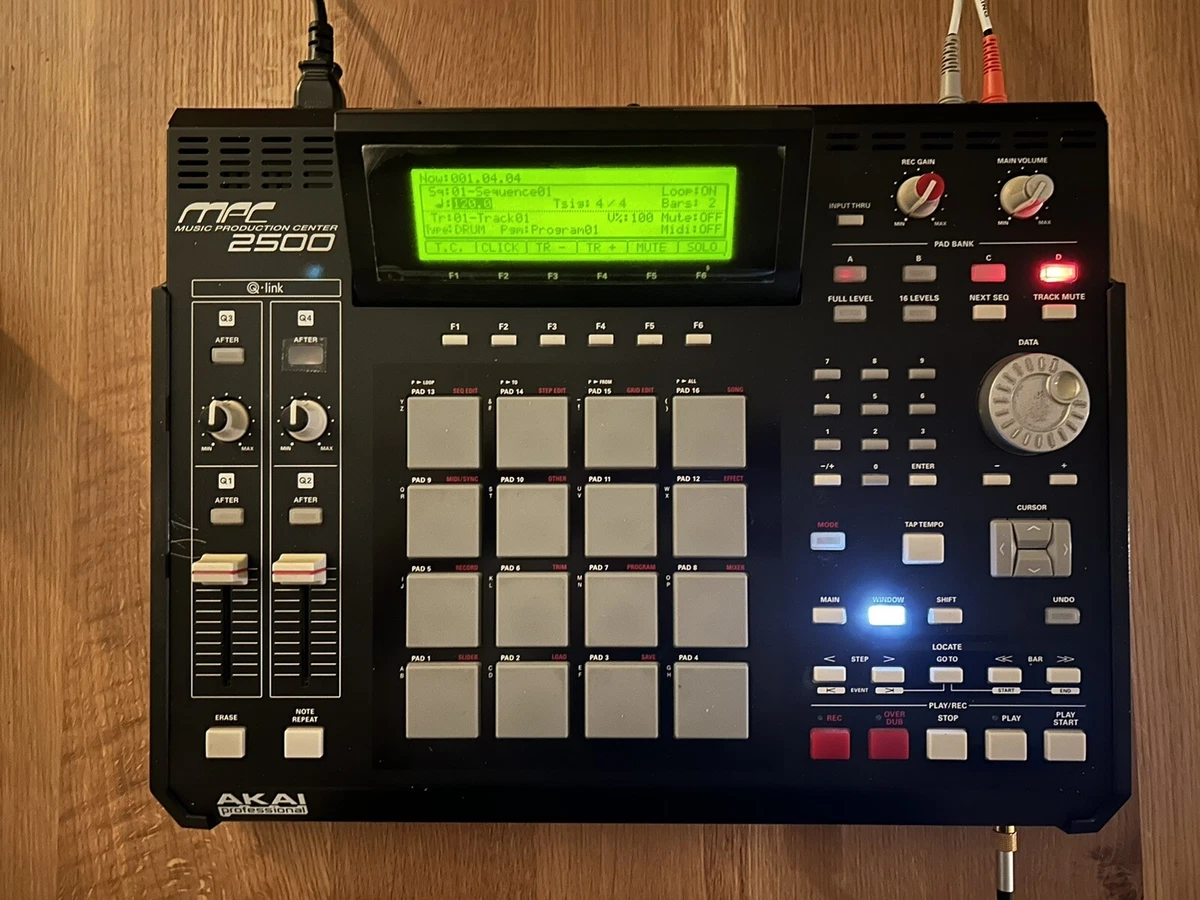 MPC 2500 Akai Music Production Center Drum Machine Sampler Read