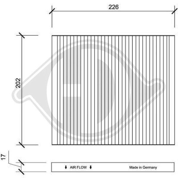 Innenraumfilter Hyundai FüR Hyundai Accent/I40/Tucson/Veloster-image