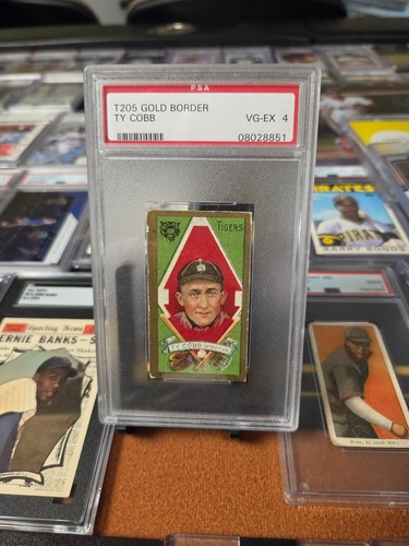 1911 T205 Gold Border Ty Cobb ⚾️🔥 PSA 4