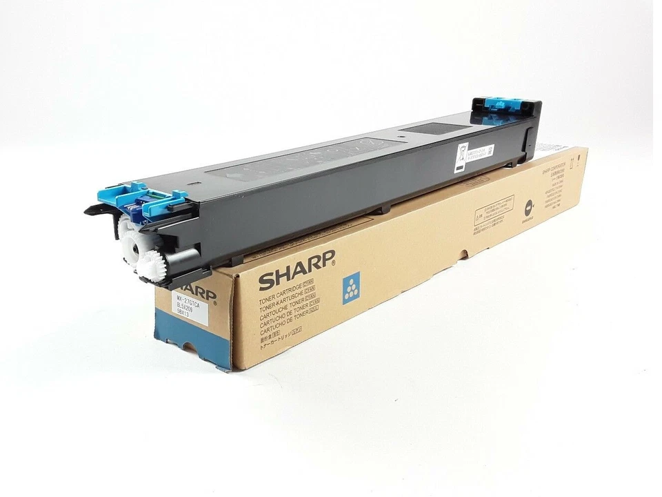 Sharp MX27GTCA Toner Cyan Original Laser Bleu pour Imprimante MX-2300N MX-2700N - Photo 2/4