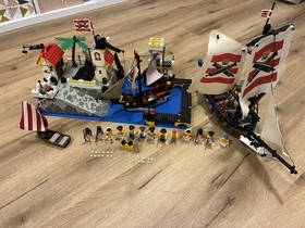 2x Lego Pirates: 6271 + 6277, Imperial Flagship and Outpost, 1992, p.z. 6285