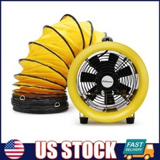 Explosion Proof Exhaust Fan, 8"/10" 3300 RPM Portable Utility Blower Extractor