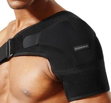 Komoko Shoulder Brace, Rotator Cuff Support Brace and Arm Sling for Pain Relief