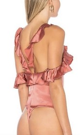 For Love and Lemons Skivvies Bodysuit Lingerie - Medium | $185 Retail