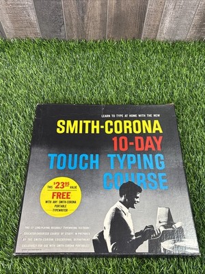 Vintage Smith-Corona 10-Day Touch Typing Course Complete Manual Set 