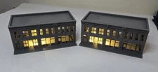 1/87 HO Scale Town Buildings Store Front Town House Apartment Building Free Ship
