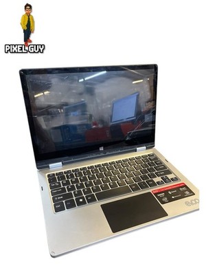 EVCO WiFi Laptop Silver EV-L2in1-116-1 For Parts Untested Selling As Is