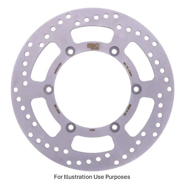 EBC MX/ATV/Enduro Solid Front Brake Disc Front Left for Yamaha XT 600 E 1995-03