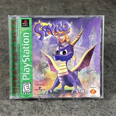 Spyro the Dragon (Sony PlayStation 1 PS1) Complete CIB w/Manual Tested